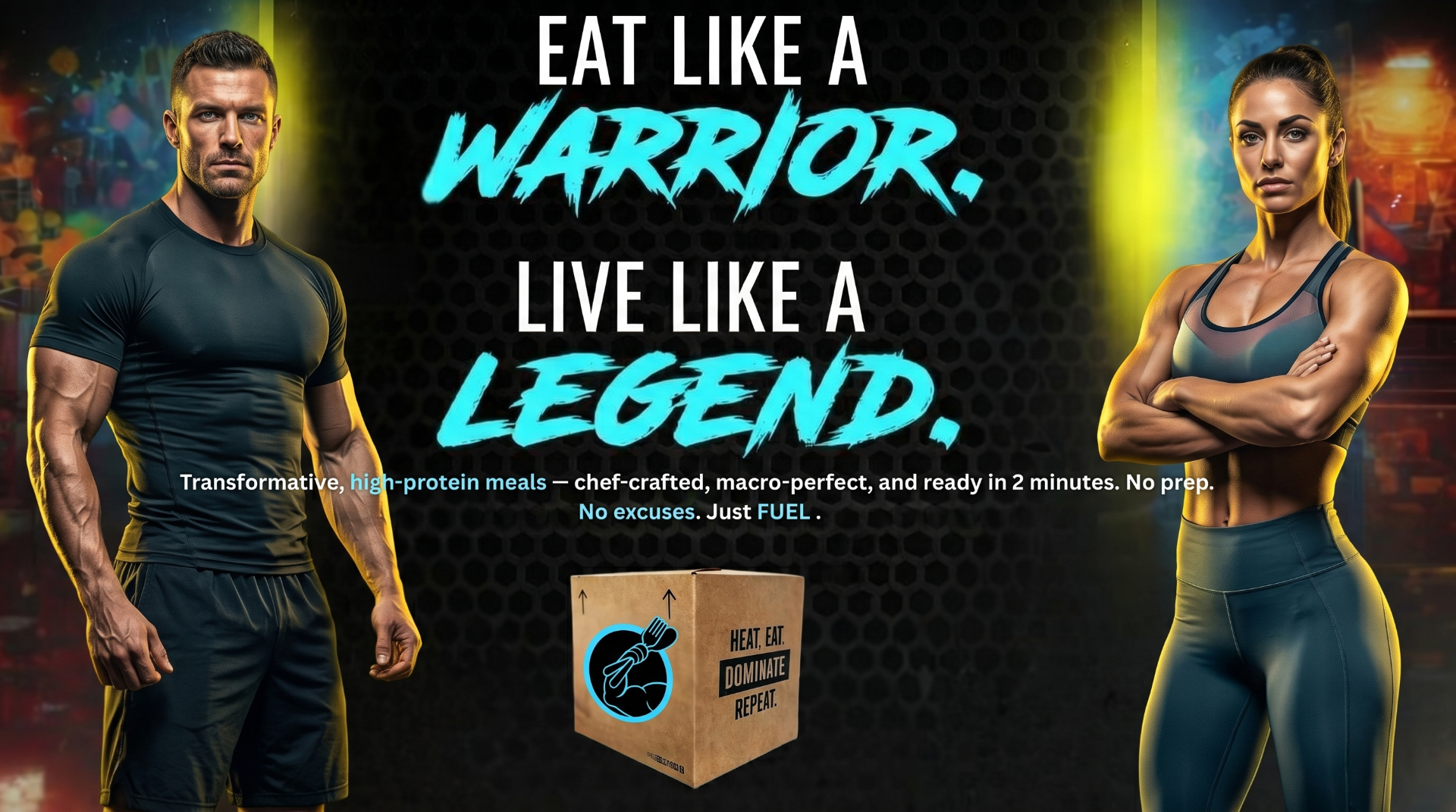 Eat like a warrior. Live like a legend.